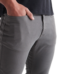 The Duer Ltd Mens No Sweat Relaxed Taper Jeans in Gull