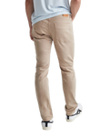 No Sweat Slim Taper Jeans in Desert Khaki