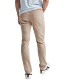 No Sweat Slim Taper Jeans in Desert Khaki