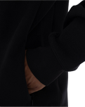 Low Tide Zip Hoodie in Black