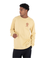 The Hurley Mens Dancer Sweatshirt in Hazelnut