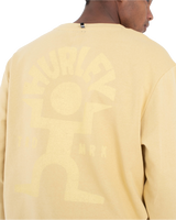 The Hurley Mens Dancer Sweatshirt in Hazelnut