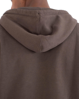 The Hurley Mens Craft Zip Hoodie in Dark Brown