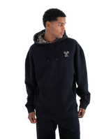 The Hurley Mens Pasta Hoodie in Black