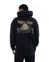 The Hurley Mens Pasta Hoodie in Black