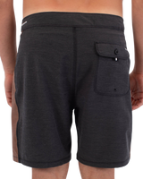 The Hurley Mens Phantom Eco Fastlane Hybrid Boardshorts in Black