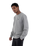 The Hurley Mens Icon Sweatshirt in Dark Grey Heather