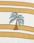 Naturals Stripe T-Shirt in Barely Bone