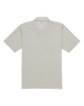 The Hurley Mens Printed Stripe Slub Polo Shirt in Bone
