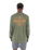 The Hurley Mens Customs Long Sleeve T-Shirt in Malverde