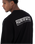 The Hurley Mens Dept Long Sleeve T-Shirt in Black
