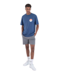 The Hurley Mens Rayz Up T-Shirt in Abyss
