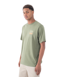 The Hurley Mens Divide T-Shirt in Malverde