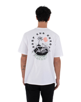 The Hurley Mens Floatin T-Shirt in White