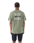 The Hurley Mens Four Corners T-Shirt in Malverde