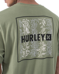 The Hurley Mens Four Corners T-Shirt in Malverde