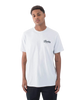 The Hurley Mens Raceway Slub T-Shirt in Platinum