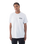 The Hurley Mens Raceway Slub T-Shirt in Platinum