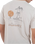 The Hurley Mens Bora Bora Slub T-Shirt in Bone