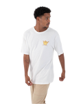 The Hurley Mens Okay T-Shirt in Barley Bone