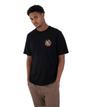 Hawaiian Island T-Shirt in Black