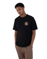 Hawaiian Island T-Shirt in Black