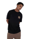 Hawaiian Island T-Shirt in Black