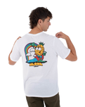 The Hurley Mens Alobhrah T-Shirt in White