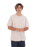 The Hurley Mens Cycles Of The Earth T-Shirt in Bone