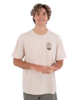 The Hurley Mens Seclusion T-Shirt in Bone