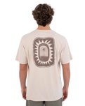 The Hurley Mens Seclusion T-Shirt in Bone
