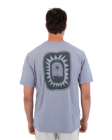 The Hurley Mens Seclusion T-Shirt in Worker Blue