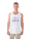 The Hurley Mens Palm World Vest in White