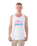 The Hurley Mens Palm World Vest in White