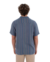 The Hurley Mens Oceanside Shirt in Monsoon