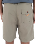 The Hurley Mens Supply Hybrid Walkshorts in Army