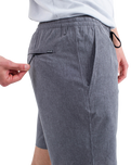 The Hurley Mens Phantom Flow Walkshorts in Black Heather