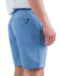 The Hurley Mens Phantom Flow Walkshorts in Aquifer