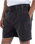 Mineral Wash Volley Shorts in Black