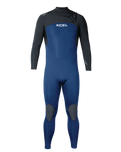 Axis 3/2mm X Zip Wetsuit in Navy & Black