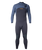Comp+ 5/4mm Chest Zip Wetsuit in Black & Blue Nights