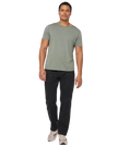 The Duer Ltd Mens Stretch Canvas Utility Trousers in Black