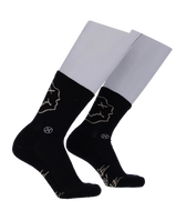 The Hurley Mens Smile Socks in Black