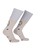 The Hurley Mens Smile Socks in Plains
