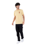 The Hurley Mens Dancer T-Shirt in Hazelnut