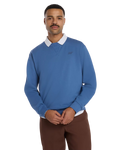 The New Balance Mens Numeric French Terry Sweatshirt in Magic Blue