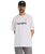 The New Balance Mens Numeric Linear Logo T-Shirt in White