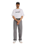 The New Balance Mens Numeric Linear Logo T-Shirt in White