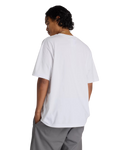 The New Balance Mens Numeric Small Logo T-Shirt in White