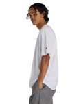 The New Balance Mens Numeric Small Logo T-Shirt in White